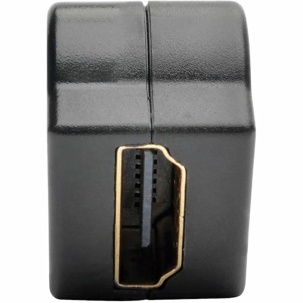 Tripp Lite HDMI COUPLER KEYSTONE PANEL MOUNT ANGLED F/F BLACK P164-000-KPA-BK - main