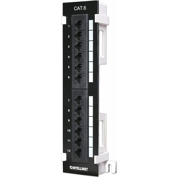 Intellinet Network Solutions PATCH PANEL - NETWORKING / PORTS QTY: 12 - SUPPORTS 22 TO 26 AWG STRANDED AND SO 560269 - main