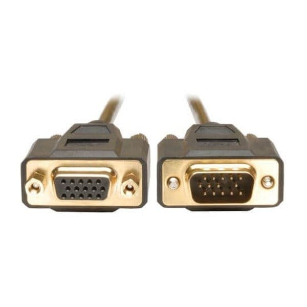 Tripp Lite by Eaton 6ft VGA Monitor Extension Gold Cable Shielded HD15 M/F 6' P510-006 - main