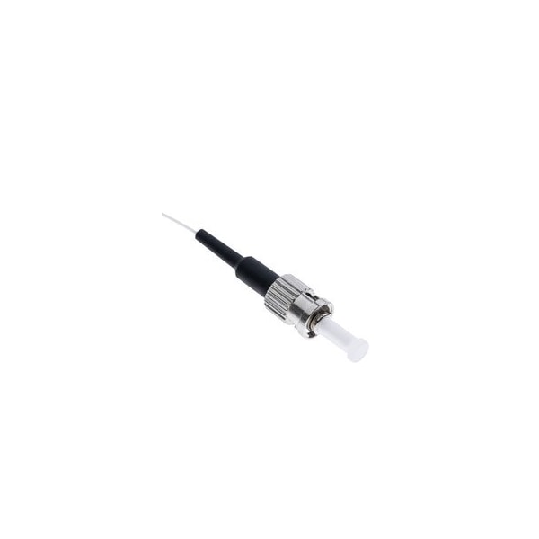 Cable Wholesale ST/UPC Epoxy Connector, Simplex, 0.9mm, Multimode OM3, Black Boot, 100 pieces 34ST-30210 - main