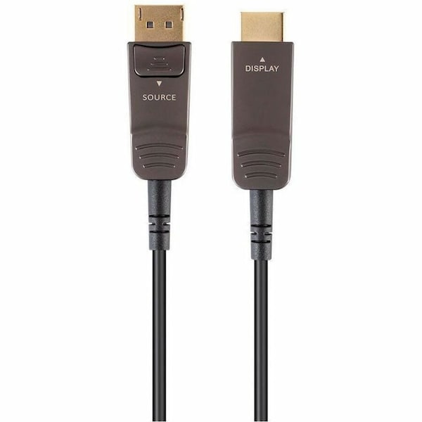 Monoprice SlimRun AV HDR DisplayPort to HDTV Cable_ 4K at 60Hz_ AOC_ 100ft 39034 - main