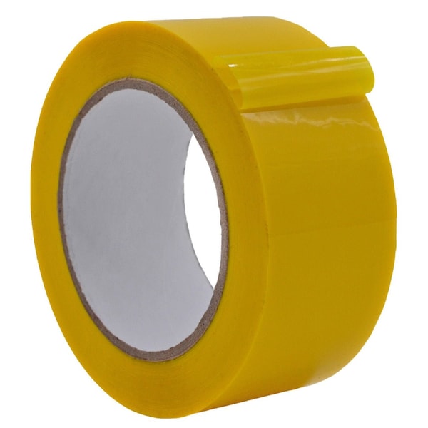 Wod Tape Heavy-Duty Carton Sealing Packaging Tape 2.6 Mil Acrylic Adhesive Yellow: 2 in. x 72yds, 36PK WOD CSTC26SBA-02000-36-72-YEL - main