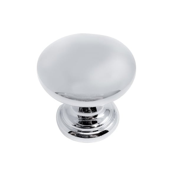 Laurey Summerland Series Cabinet Knob with Ring Base, 1 in Projection, Zinc, Satin Nickel 12159 - main