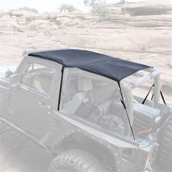 Smittybilt 0709 WRANGLER JK 2 DOOR EXTENDED TOP BLACK DIAMOND 94135 - main