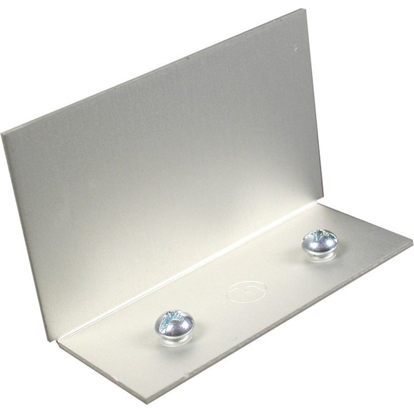 Wiremold Blank End Fitting, Gray, Aluminum AL3310B - main