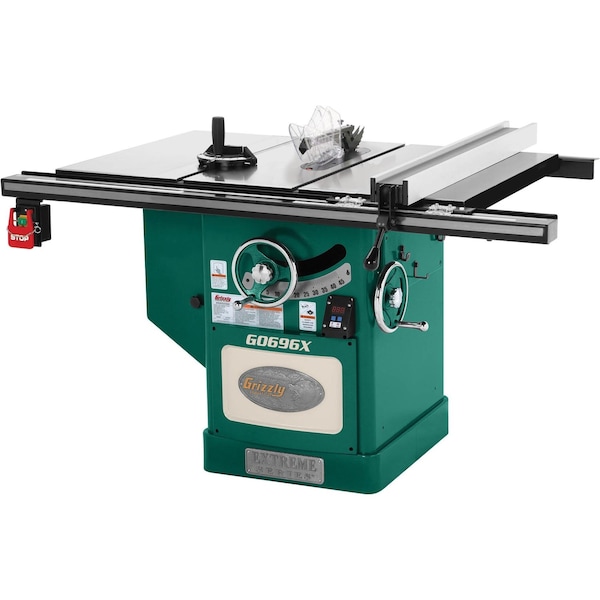 Grizzly 12" 5 HP 220V Extreme Series Table Saw G0696X - main