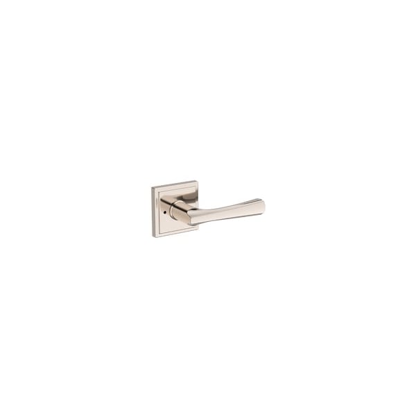 Baldwin Residential Door Levers Privacy Right Hand Lifetime Bright Nickel PVWYNSSR055 - main