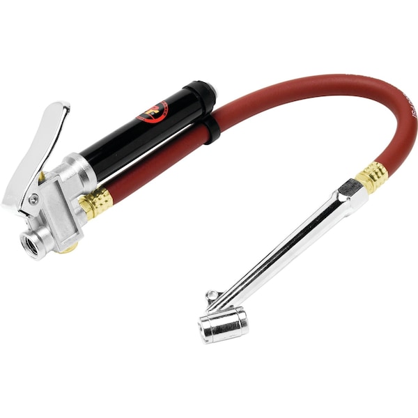 Performance Tool Heavy Duty Tire Inflator, Dual Head Chuck, 120 PSI Gauge, 12 in Hose M585DB - main