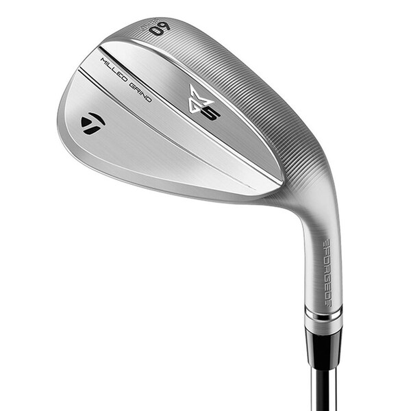 Taylormade Milled Grind 5 Satin Chrome Wedge - Steel Shaft - Right Hand/60-10 SB TAYMG5SCWSS - main