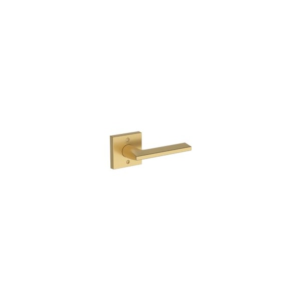 Baldwin Residential Door Levers Half Dummy Reversible Lifetime Satin Brass HDANACSR044 - main