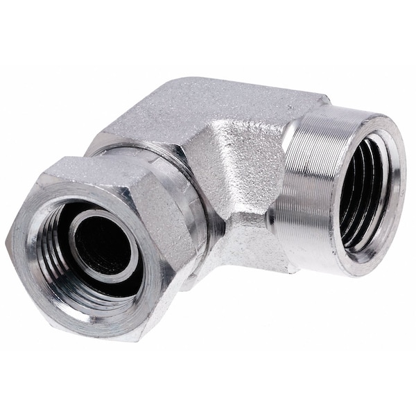 Gates Female Pipe NPTF to Female Pipe Swivel NPSM - 90 SAE to SAE G60164-0202 - main