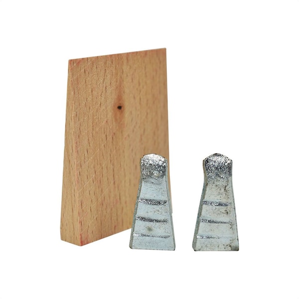 Big Horn Corrugated Steel Wedges with Wood Piece For Hammer Handles 15106 - main