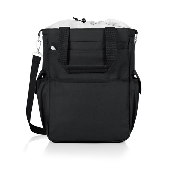 Picnic Time Family Of Brands Activo Cooler Tote Bag, Black with Gray Accents 614-00-175-000-0 - main