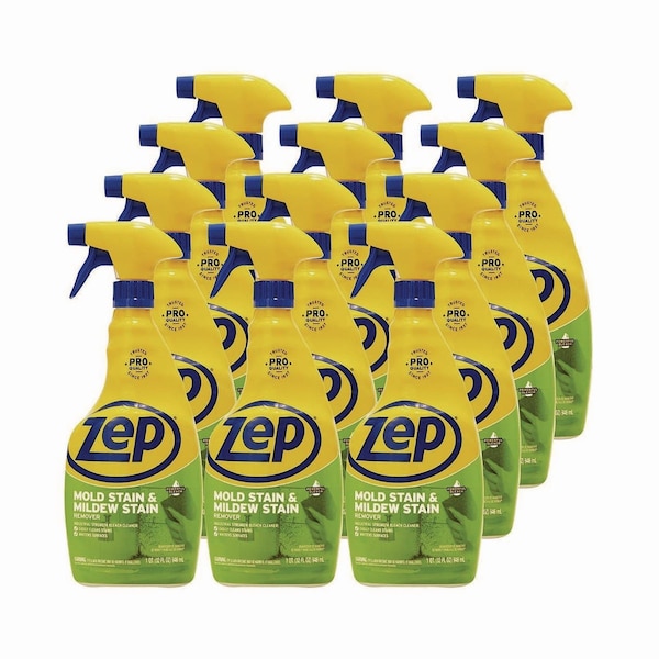 Zep 32 oz. Trigger Spray Bottle, 12 PK ZUMILDEW32 - main