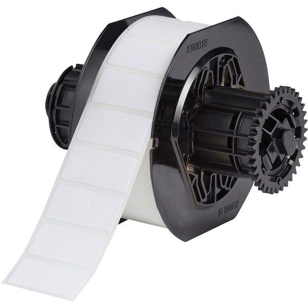 Brady B33 Series with Permanent Acrylic Adhesive Labels 0.75in H x 1.5in W WT 1500/RL B33-136-422 - main