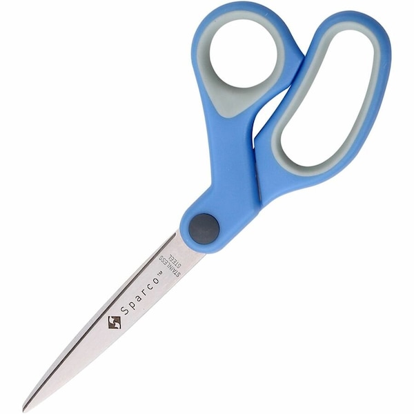 Sparco 8 Bent Multipurpose Scissors, Blue SPR39043 - main