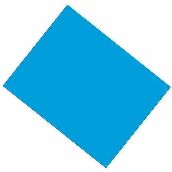 Pacon UCreate™ Coated Poster Board, Blue, 22" x 28", PK25 P53861 - main