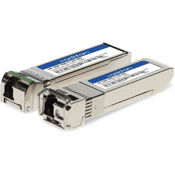 Add-On This 10 -Pairs Of Ubiquiti Uf-Sm-10G-S-20 Compatible Sfp+ UF-SM-10G-S-20-AO - main