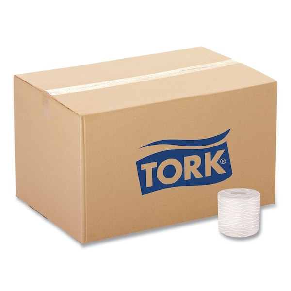 Tork Tork Septic Safe Toilet Paper White, Embossed for Comfort, 2-ply, 450 Sheets per Roll, 48PK 2465120 - main