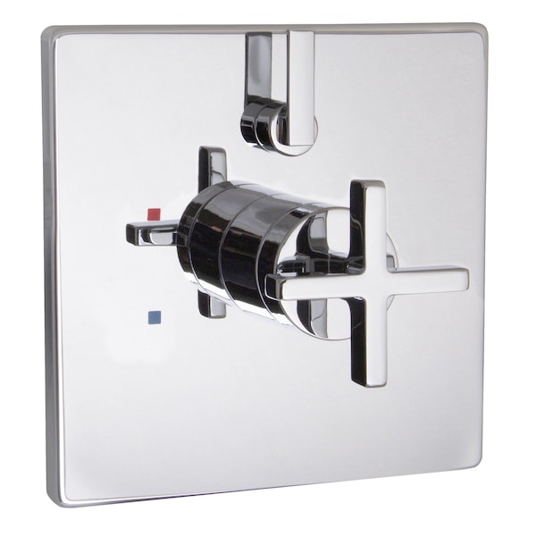 Speakman Diverter Shower Valve Trim, Cross Handle, Polished Chrome CPT-25401 - main