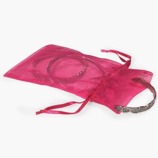 Nashville Wraps Hot Pink Organza Favor Bags, 4x6, 10PK B00109 - main