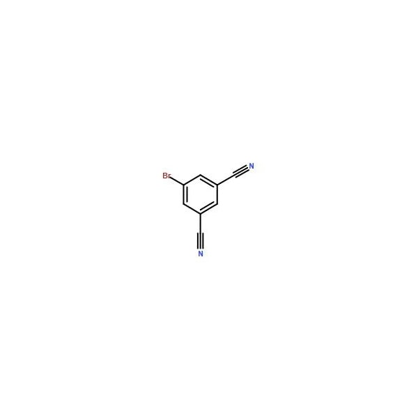 Ak Scientific 5-Bromo-1, 3-benzenedicarbonitrile (1g), CAS 160892-07-9 6334AJ-1g - main