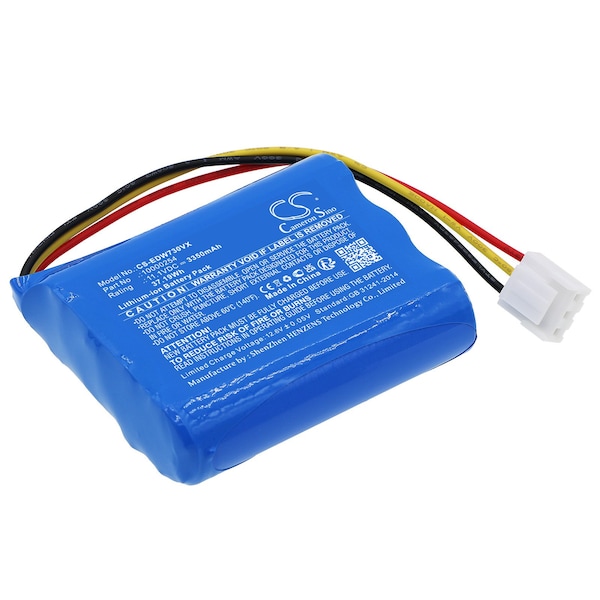 Ilc Ecovacs W720 Replacement 11.1V 3.35AH Battery W720 BATTERY 3.35 AH - main