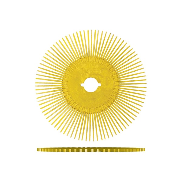 Dedeco SUNBURST 3" TS DISCS YELLOW 80 GRIT (A/O), 12PK 2427 - main