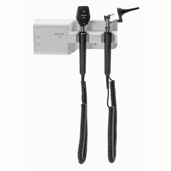 Jorgensen Laboratories Opticlar Veterinary Diagnostic Sets - Opht & Oto head-AC/C Cell Wall Mount-Corded J1671 - main