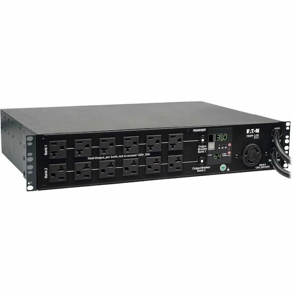 Eaton Tripp Lite Series 2.9kW Single-Phase Local Metered Automatic Transfer Switch PDU, 2 120V PDUMH30AT - main