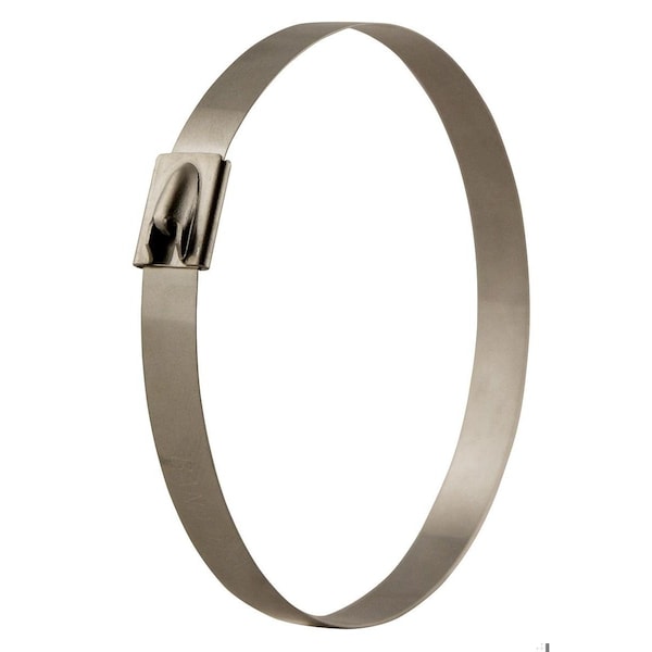 Band-It Ball Tie Pk 100 Ss 9Mmx520Mm PK100 KE1358 - main