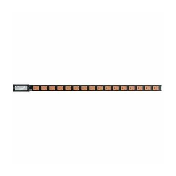Middle Atlantic PD THIN, 1-15A, 16 OUT, CORD PDT-1615C-NS - main