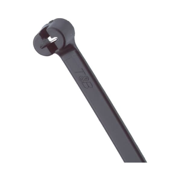Ty-Rap Cable Tie, 11-1/2 in L, 3 in Max Bundle Dia., Black, Nylon 6/6, 30 lb Strength, 100 PK TY526MX - main