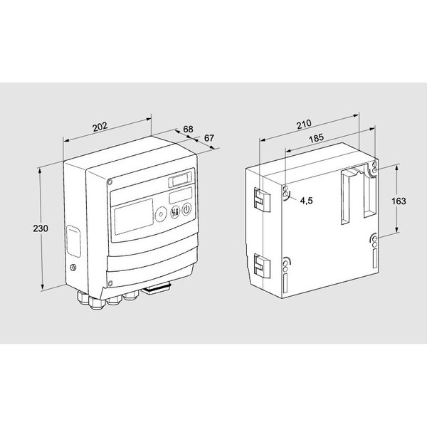 Honeywell Kromschroder BCU460Q3P6C0D0000K1E0-/LM400QF300E0- KS88680591 - main