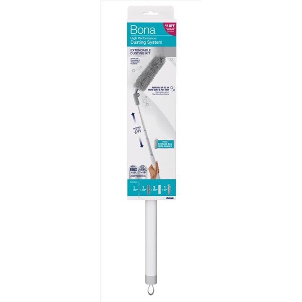 Bona Microfiber Duster Kit 11 in. W X 72 in. L WM710013638 - main