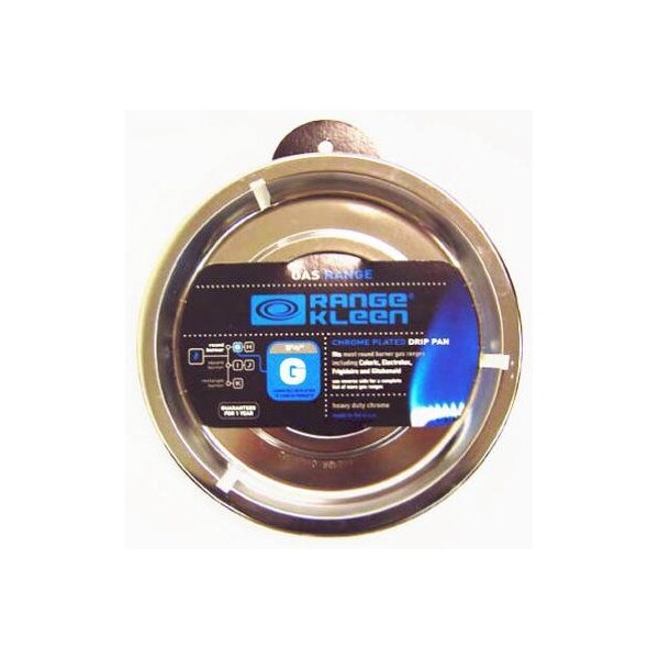 Range Kleen Chr Rnd G Gas Drip Pan RGP300 - main