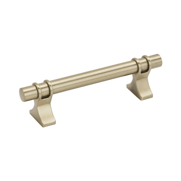 Amerock Davenport 3-3/4 in 96 mm Center-to-Center Golden Champagne Cabinet Pull BP36605BBZ - main