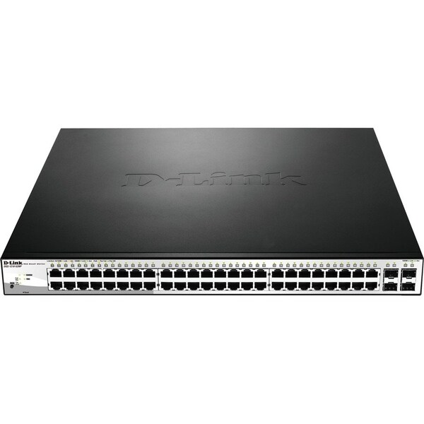 D-Link 48 GIGABIT POE PORTS 4 X GIGABIT GBE/SFP COMBO PORTS. L2+ DGS-1210-52MP - main