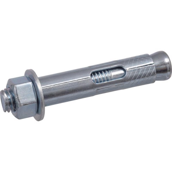 Hillman 5/8 in. D X 3 in. L Steel Hex Head Sleeve Anchors, 10PK 370813 - main