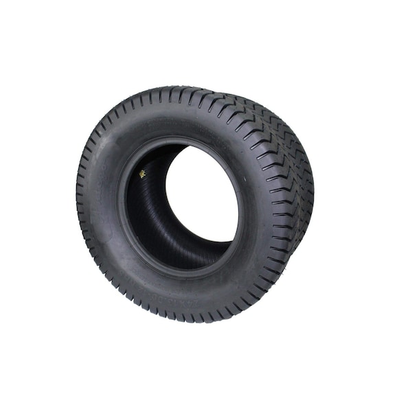 Antego 24 x 13-12 in Lawn Mower Tire, 4 Ply, Black T140424130012 - main