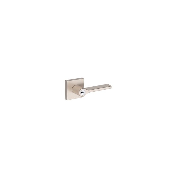 Baldwin Residential Door Levers Keyed Entry Reversible Satin Nickel ENANACSR150SMC - main