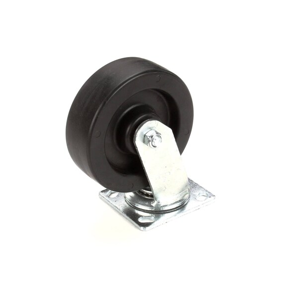 Lincoln Industrial Caster with Brake, Swivel Plate 369030 - main