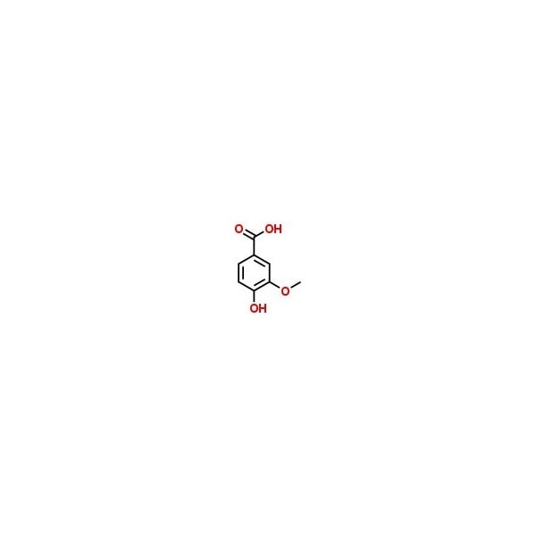 Ak Scientific Vanillic acid (5g), CAS 121-34-6 D776-5g - main