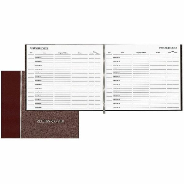 National Visitors Register Book, 9 7/8 in L 57803 - main