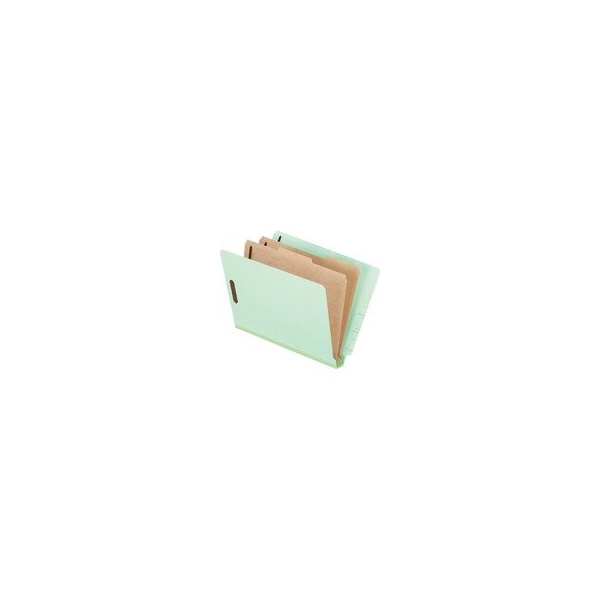 Pendaflex FOLDER, CLSF, ET, 2DIV, LTR, LGN, 10PK 23224 - main