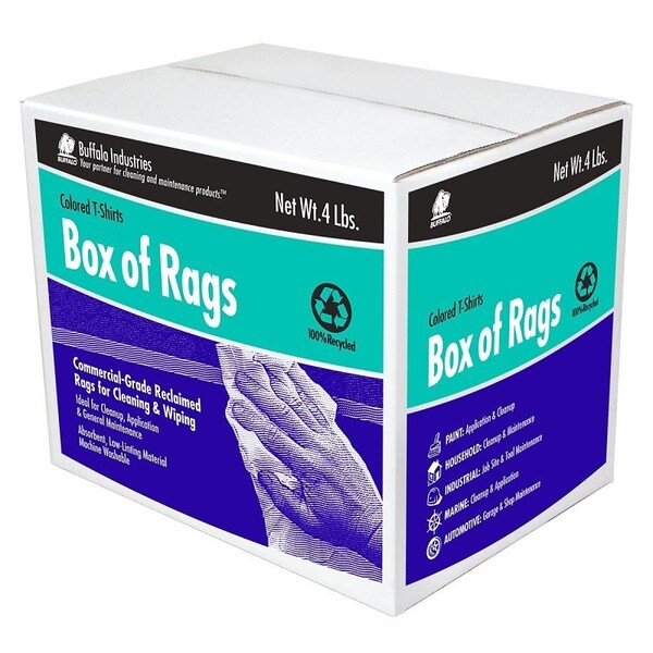 Buffalo Recycled Rag, Assorted, 4 lb 10080 - main