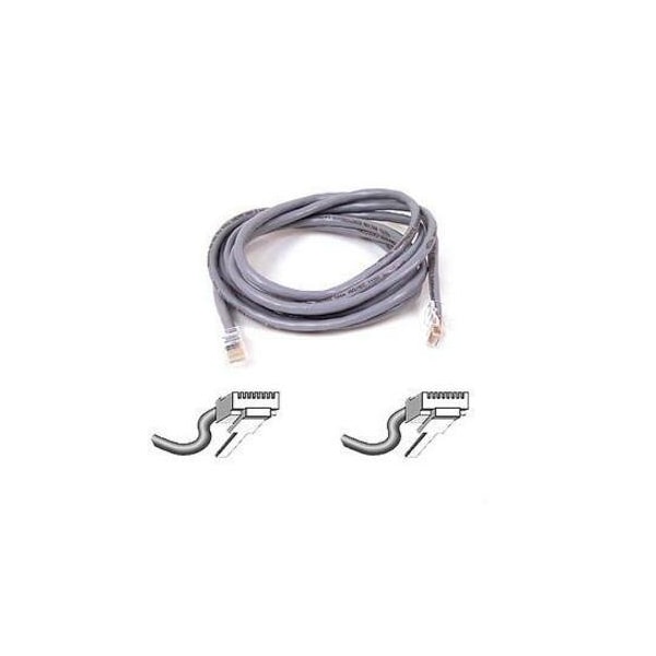 Belkin 5Ft Cat5E Patch Cable, Utp, Gray Pvc Jacket, 24Awg, T568B, 50 Micron, A3L791-05 - main