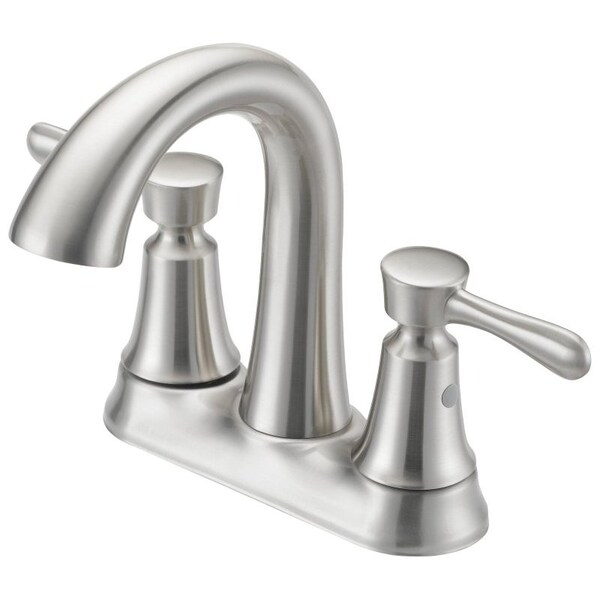 Boston Harbor Lavatory Faucet, 1.2 gpm, 2-Faucet Handle, 3-Faucet Hole, Metal/Plastic, Brushed Nickel F51B0035NP - main
