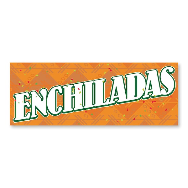 Signmission Enchiladas, 24 Inch, Decal D-24-30371 - main