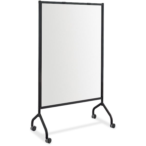 Safco Dry Erase Board, 42in, Steel Frame, White 8511BL - main